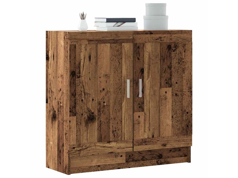  Meuble dev rangement vieux bois 82,5x30,5x80 cm bois d'ingénierie  - Conforama B