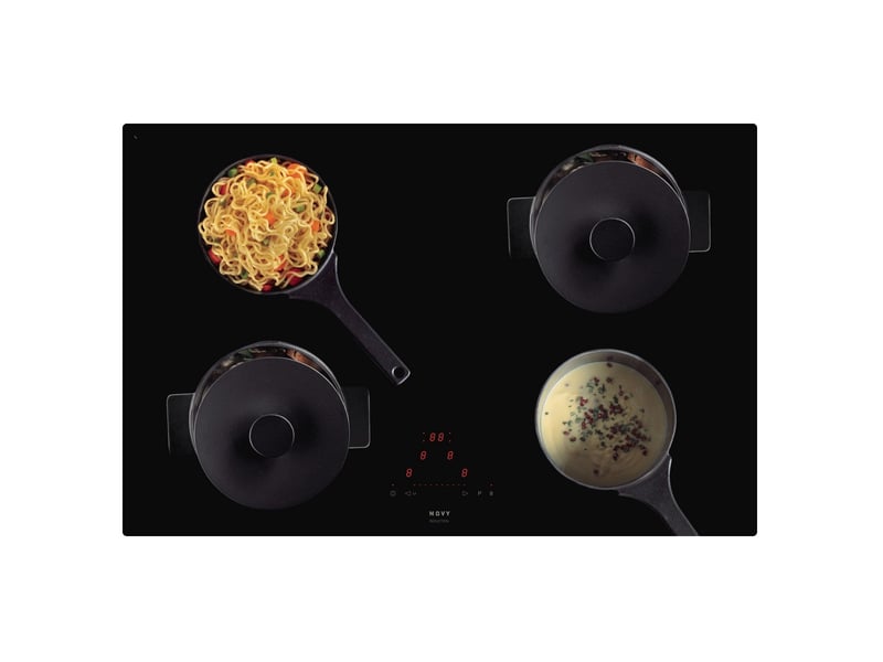 Novy - plaque de cuisson à induction 80 cm 7400w noir 1755 - 1755 - Conforama B