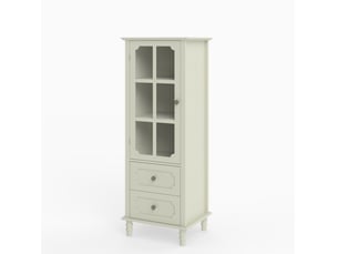 Buffet 1 porte(s) 2 tiroir(s) MODENVIE - 50 cm coloris blanc
