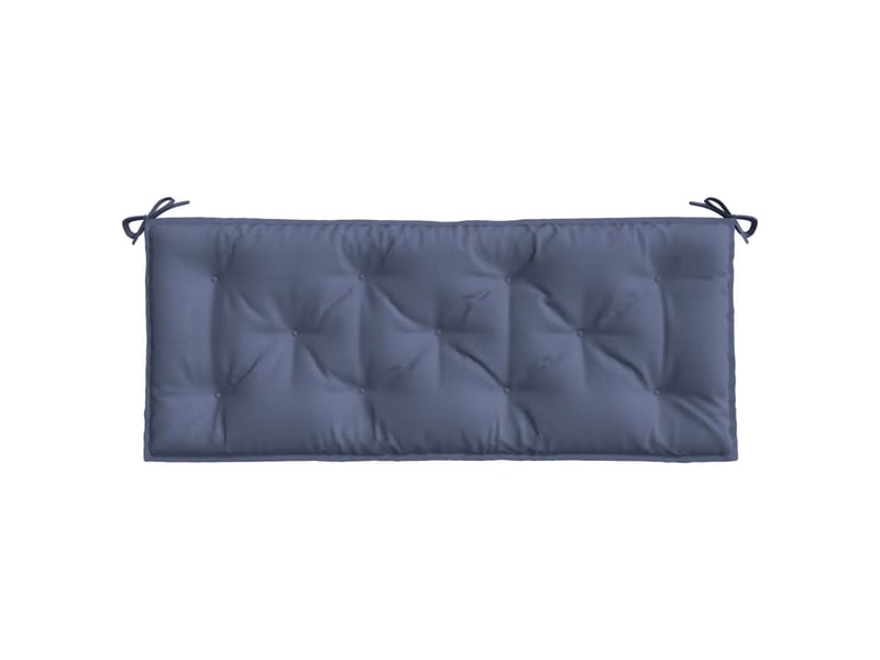  Coussin de banc de jardin, coussin d'assise bleu marine 120x50x7 cm tissu oxford cf52686  - Conforama A