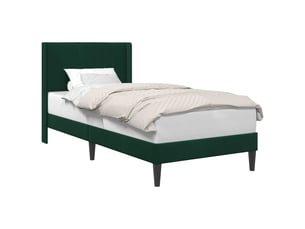 Lit simple 80x200 cm coloris vert