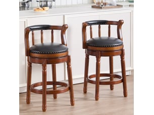 tabouret de bar  <strong>FLORAGRACE</strong>  - bicolore hauteur d'assise 66.04 cm vendu A l'unité