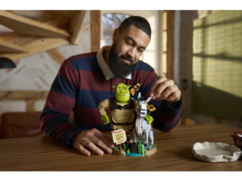  72423 shrek l'ane et le chat potté 72423 - Conforama C