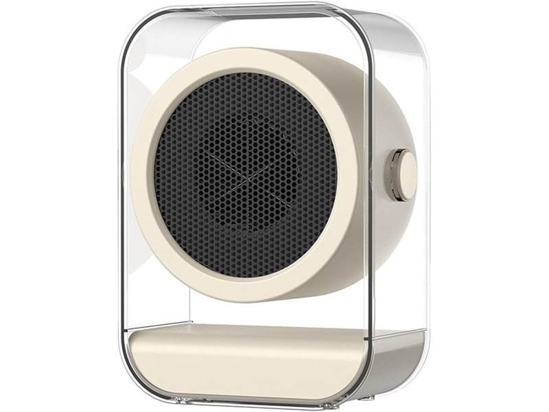  Chauffage d'appoint, chauffage soufflant, chauffe rapidement, convient aux bureaux et aux chambres (blanc, 500 w  - Conforama A