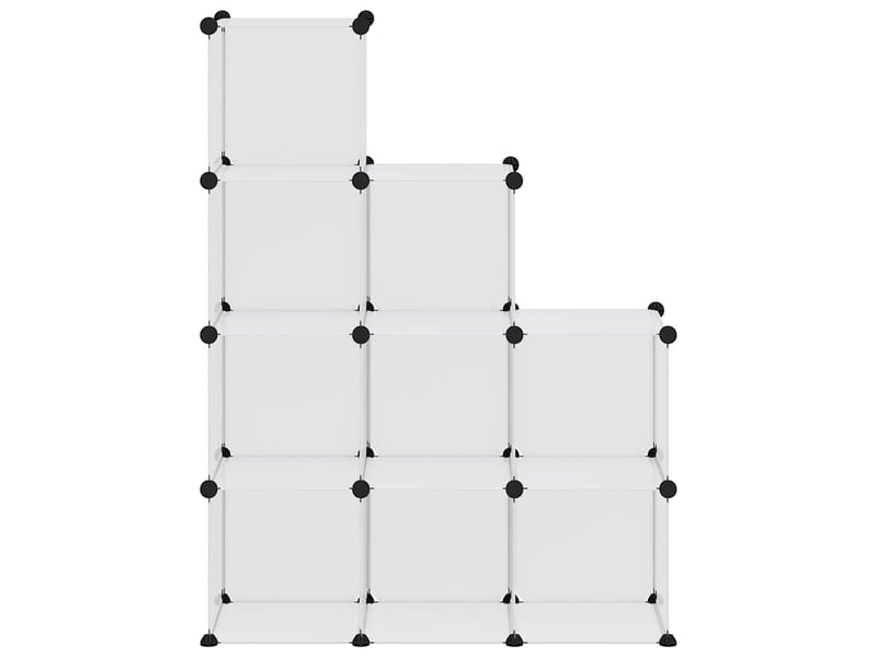  Cubes de rangement 9 pcs transparent pp  - Conforama E