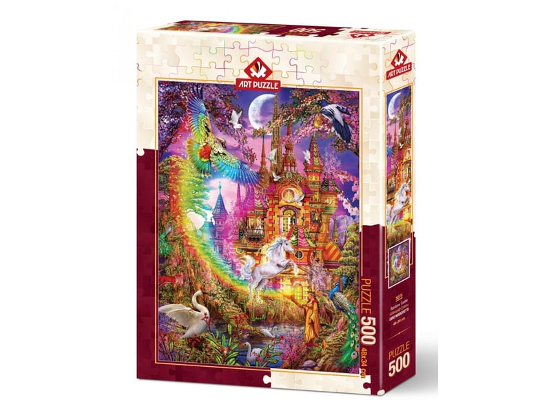  Puzzle rainbow castle - 500 pièces 5075 - Conforama B