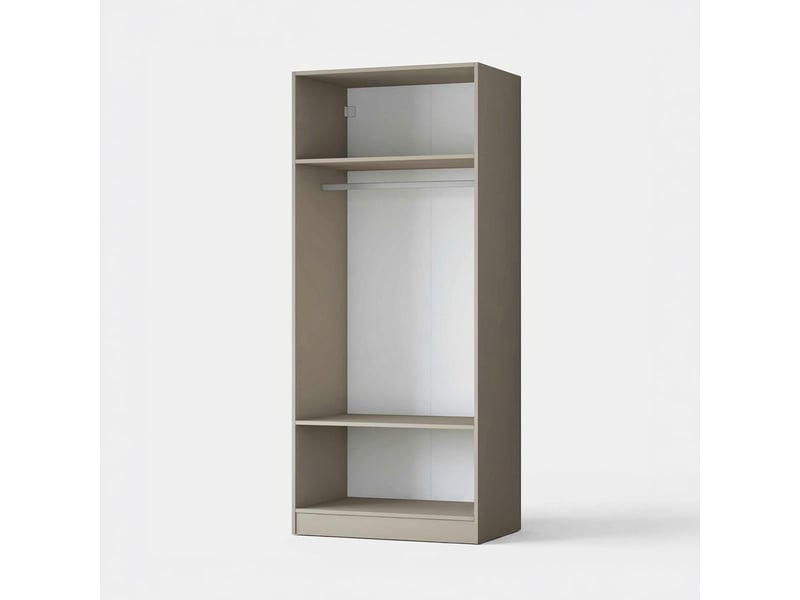  Armoire 2 portes avec étagère et tringle penderie sovereign  - Conforama C
