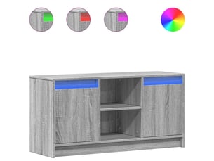Meuble tv coloris gris 100 cm   