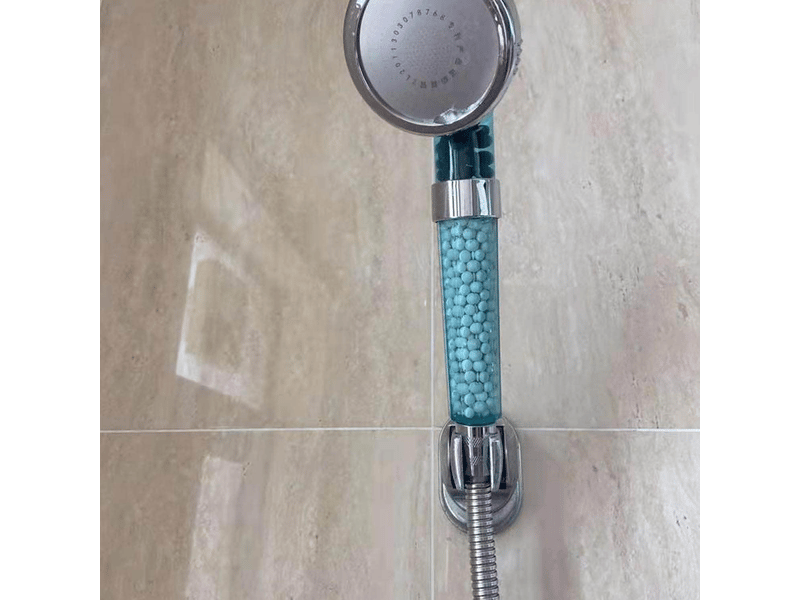  Support douchette, réglable support pommeau de douche, support douchette mural, pour fixer la pomme de douche dans la salle de bain  - Conforama C