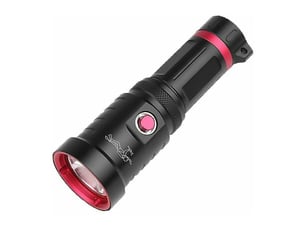 Lampe torche led ultra puissante,10000 lumens lampe de poche,ipx8 étanche 3 modes d'éclairage antichoc anti-dérapant lampe pour plongée camping randon
