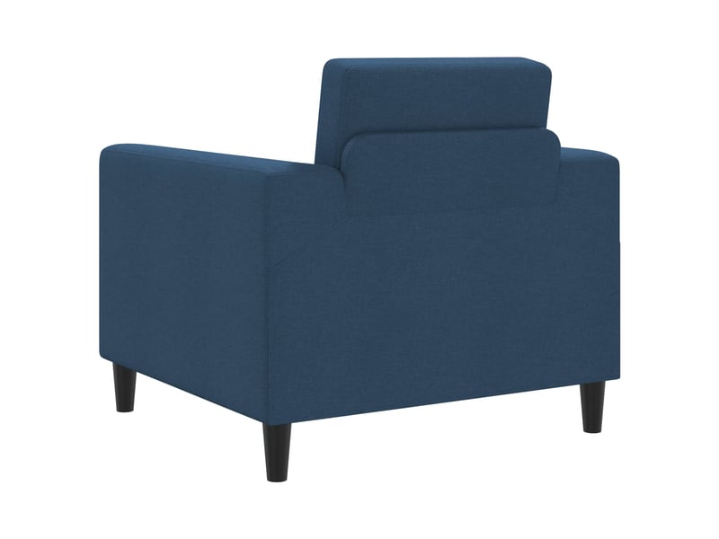 Vidaxl fauteuil bleu tissu - Conforama E