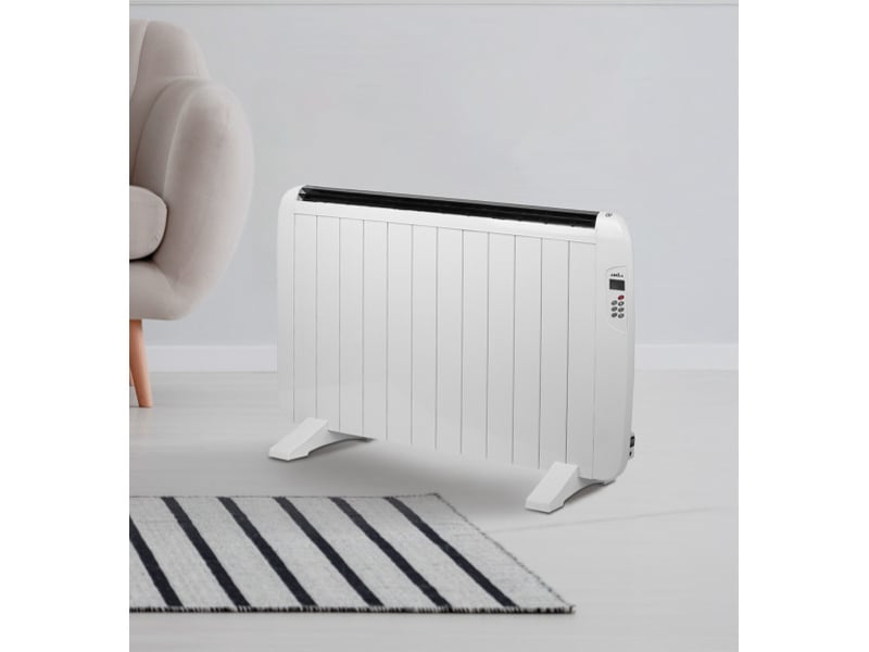 Fabrilamp gaban émetteur thermique aluminium 1800 w blanc 202711801 - Conforama E