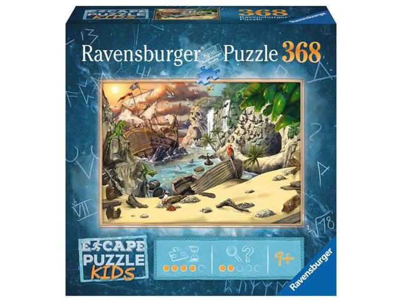  Escape puzzle kids pirates contour pour puzzle 368 pieces 12956 - Conforama A