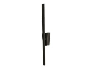 Naeve trevor applique murale led intégrée noire 3100k