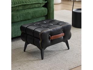 Banquette lit convertible couchage Occasionnel <strong>DESMIU</strong> <strong></strong> noir