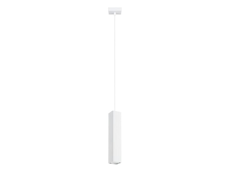  Suspension rayo 1 blanche aluminium moderne 118x8x8cm SL.3141 - Conforama A