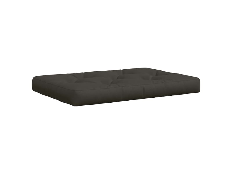  Coussin de siège en palette, coussin d'assise vianen 100 % polyester anthracite cf55868  - Conforama A