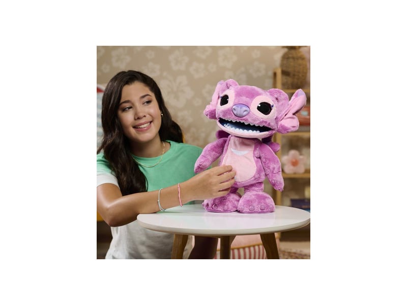  Peluche interactive angel 23 pouces rose avec 100+ sons et mouvements STI0886144312366 - Conforama E