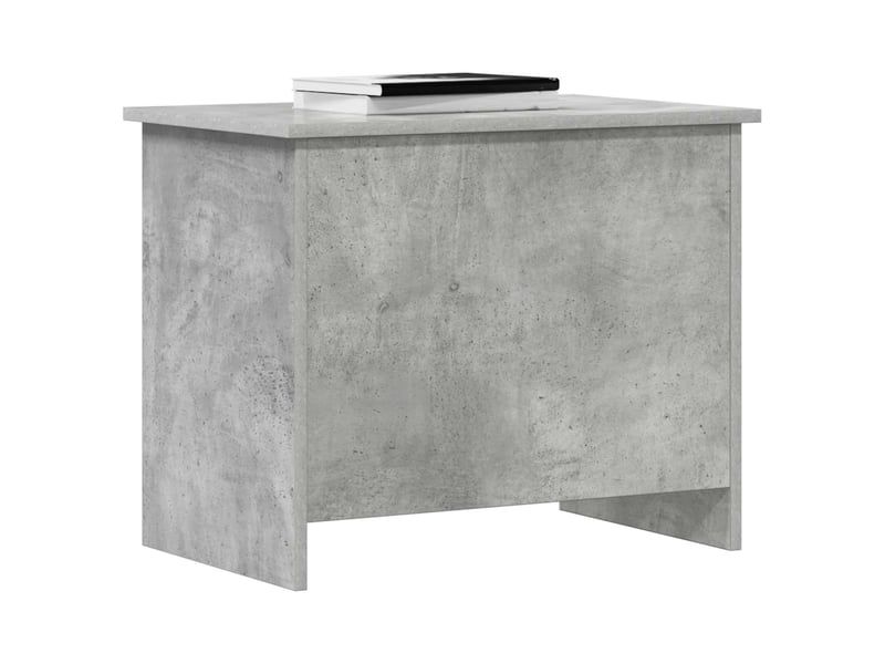  Coffre de rangement avec stockage gris béton 60x40x50 cm  - Conforama C