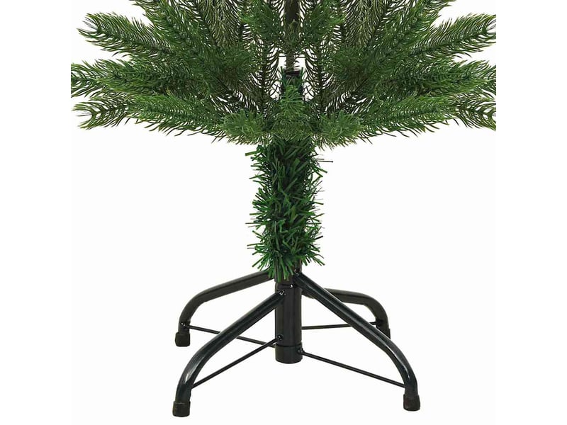  Sapin de noël - arbre de noël artificiel mince avec support 150 cm pe  - Conforama D