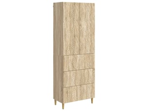 Armoire <strong></strong> <strong></strong> coloris bois clair largeur 66 cm