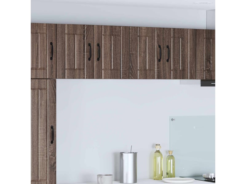  Armoire de cuisine chêne brun 60x31x40cm bois d'ingénierie shl4980  - Conforama B