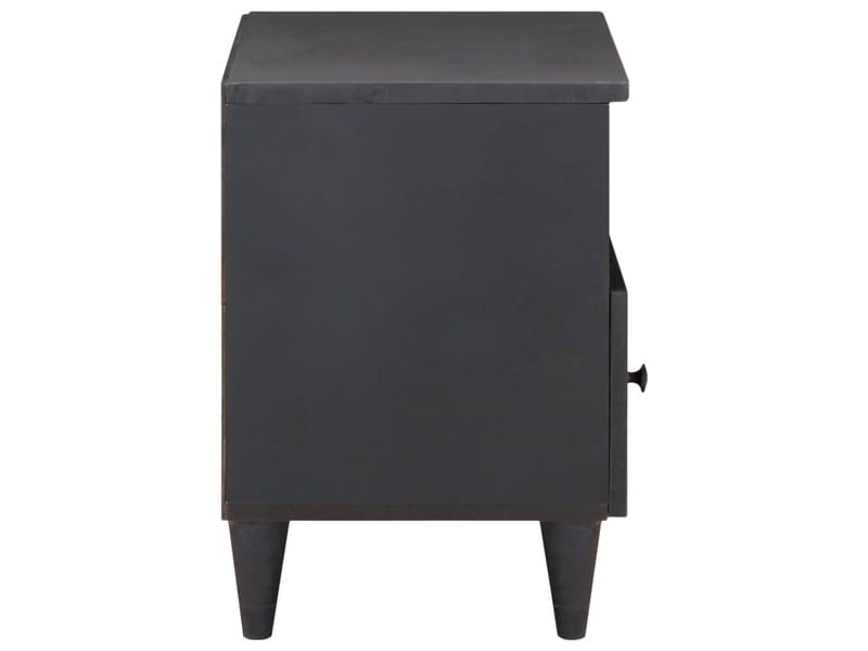  Cabinet de rangement rectangulaire avec tiroir et étagères ajustables design moderne 70 x 33,5 x 46 cm en bois de mangue massif 02_0057853  - Conforama D