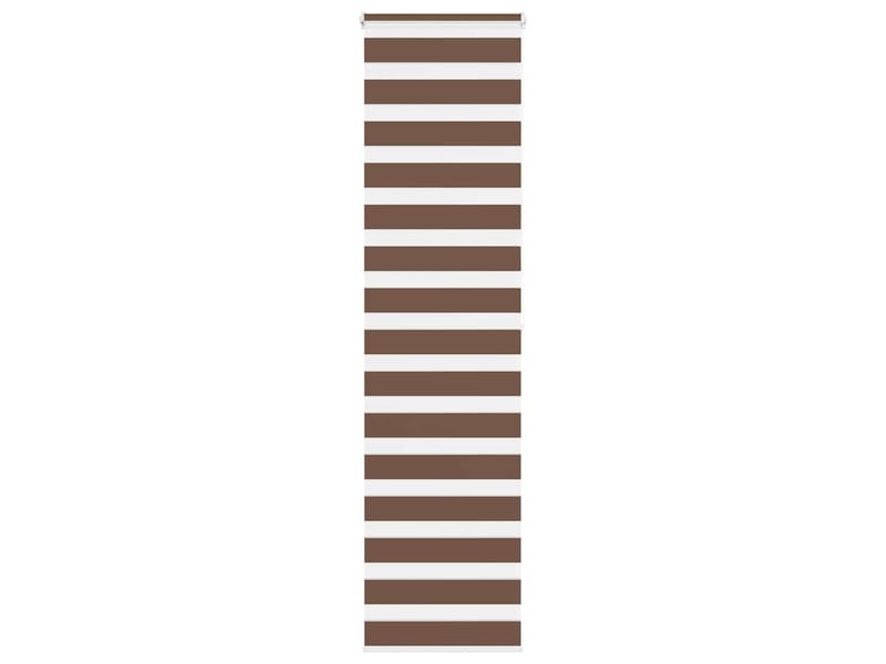  Store zèbre, store de fenêtre marron 60x200 cm largeur du tissu 55,9 cm polyester cf48717  - Conforama B