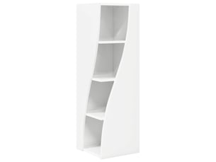 Meuble d'angle, meuble de rangement salon 32x32x102cm bois d'ingénierie