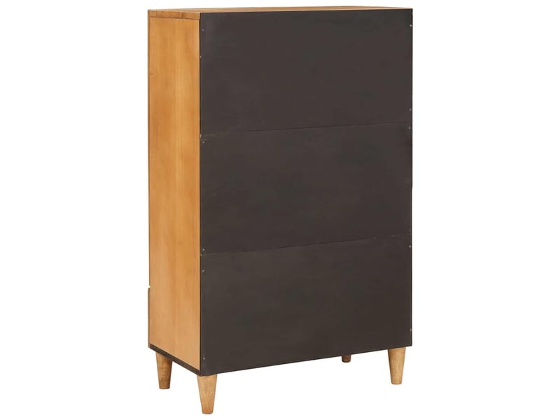  Haut armoire, meuble de rangement salon 60 x 33 x 100 cm bois de mangue massif shl2373  - Conforama E