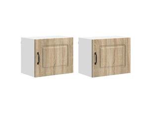Meuble mural de cuisine | armoire de cuisine 2 pcs chêne sonoma shl9632