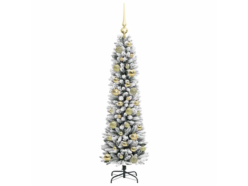  Sapin de noël artificiel, arbre de noël blanc 120 cm pvc, métal et plastique shl7714  - Conforama D