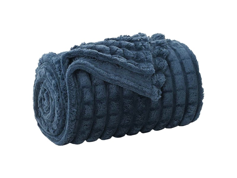  Couverture jetée de canapé 6 pcs bleu marine 240x220 cm 9.37 kg  - Conforama D