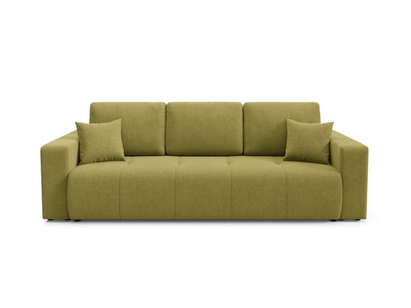  Canapé convertible molinio vert olive  - Conforama A