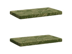 Lot de 2 coussins de banc, coussins d'assise vught 100 % polyester cf57698
