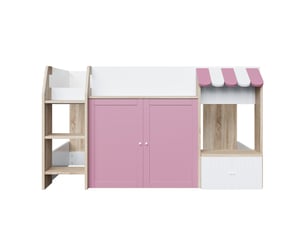 Lit superposé 90x200 cm MAISONORA   coloris bicolore