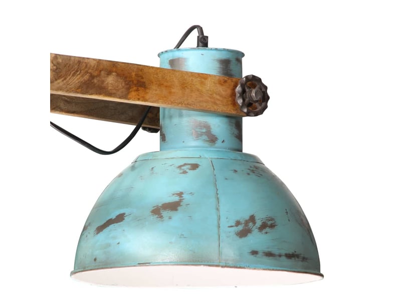  Lampe suspendue, suspension luminaire 25 w bleu délavé 85x28x109 cm e27  - Conforama D