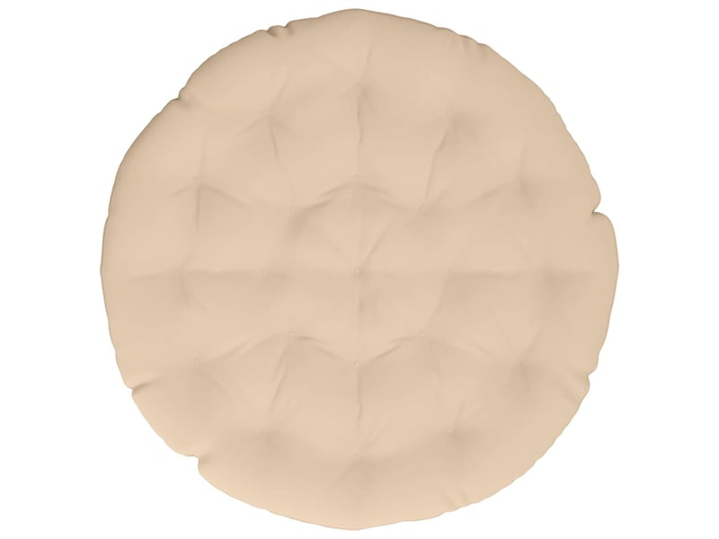 Coussin de chaise papasan, coussin d'assise vianen 100 % polyester crème cf54232 - Conforama D