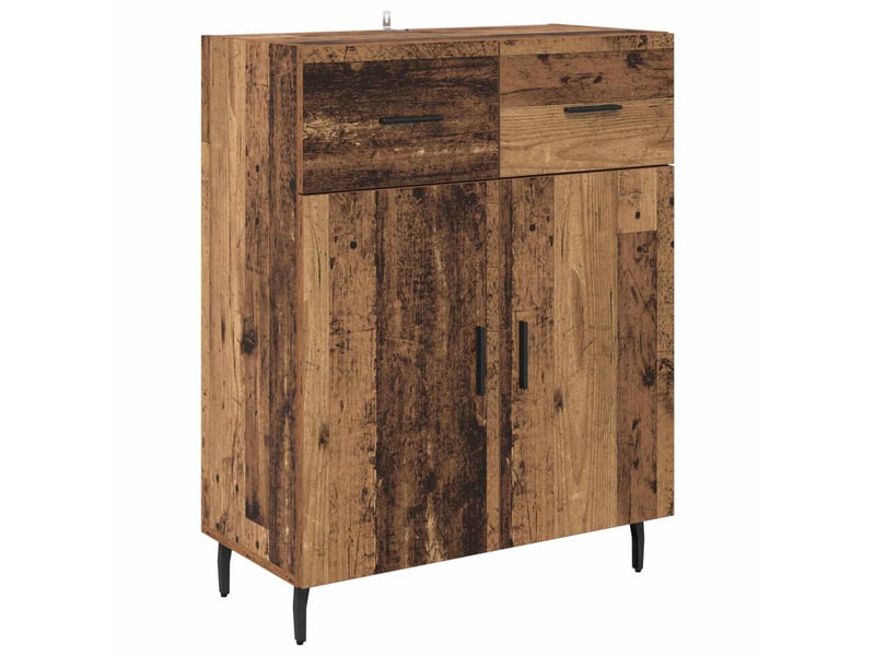  Buffet - bahut - meuble de rangement bois ancien 69,5 x 34 x 90 cm bois d'ingénierie  - Conforama A