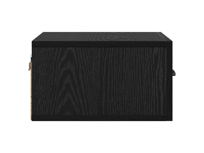  Table de chevet - cabinet de chevet - table de nuit chêne noir 35 x 35 x 20 cm bois d'ingénierie  - Conforama E