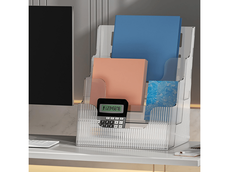  Organisateur de livres multifonctionnel, organisateur de fichiers de bureau, support de fichiers multicouche pour bureau, dortoir d'étude (tra  - Conforama C