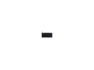 Clavier gaming filaire 75 touches azerty fr retroeclairage noir dual swap