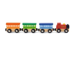 Train magnétique viga 50819 classic - bois