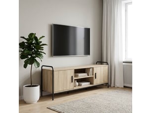 Meuble tv coloris beige  <strong></strong>  <strong></strong>