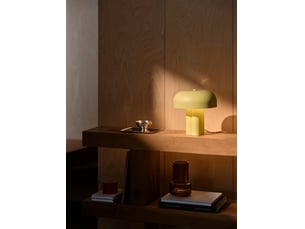 Lampe à poser sandro  métal jaune ,  h. 26 - ip20 - e27  nordlux intérieur