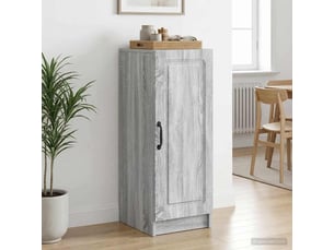 Buffet - bahut - meuble de rangement sonoma gris 33 x 34,5 x 87 cm bois d'ingénierie