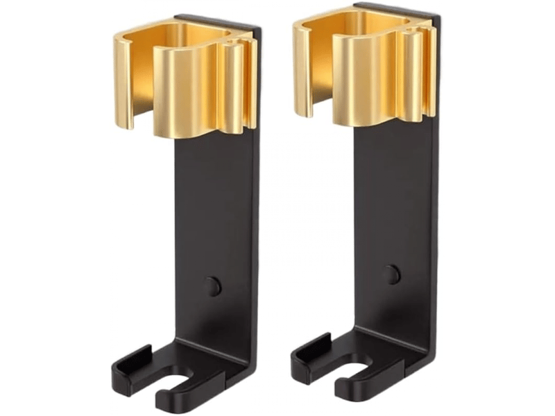 Lot de 2 supports muraux pour sèche-cheveux de diamètre inférieur à 4,5 cm, supports de suspension - Conforama A