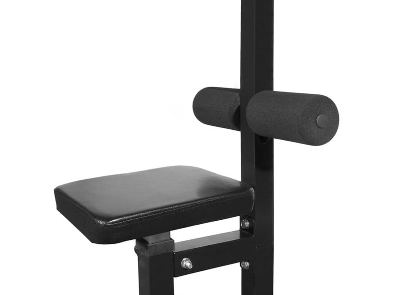  Tour de musculation avec jeu d'haltères et poids 60,5 kg sport fitness noir 02_0000042  - Conforama D