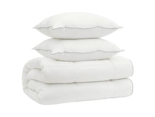 Ensemble de couette et d'oreiller 3 pcs - duvet 220x260 cm 4 saisons