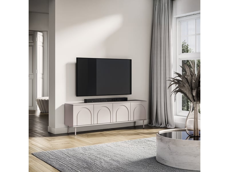 Selsey orvella - meuble tv 4 portes - 159 cm - grėge Orvella - Conforama B